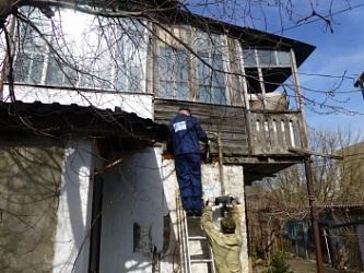 В Железноводске в ходе рейда по ветхому жилью из-за нарушений техники безопасности при использовании газа отключено 5 домов