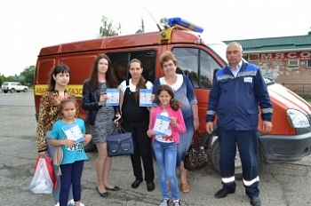 В День защиты детей кочубеевские газовики провели акцию по безопасному использованию газа в быту