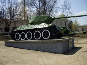 Специалисты компании «Новопавловскрайгаз» к 70-летию Победы отреставрировали Т-34 Курской битвы