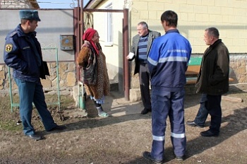 В Андроповском районе по инициативе газовиков прошли рейды безопасности