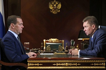 Алексей Миллер проинформировал Дмитрия Медведева о готовности «Газпрома» к осенне-зимнему периоду