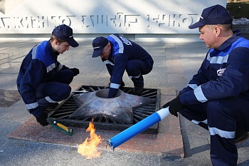 Ставропольские газовики завершили подготовку 190 мемориалов  с Вечным огнем к Дню Победы