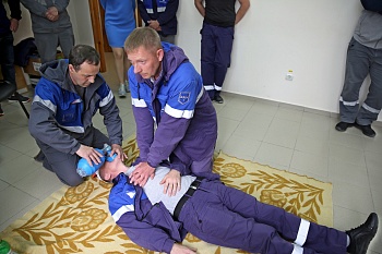 Ставропольские газовики отрабатывают навыки аварийно-спасательных работ