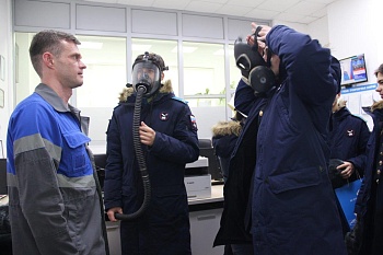 Газовики Ставрополя рассказали кадетам о правилах газовой безопасности