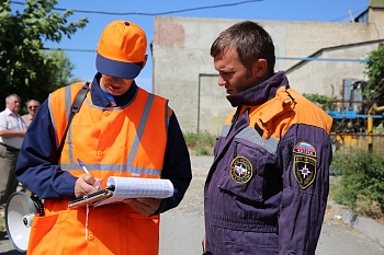 Специалисты «Новоселицкрайгаз» отработали действия  по ликвидации утечки газа на подземном газопроводе